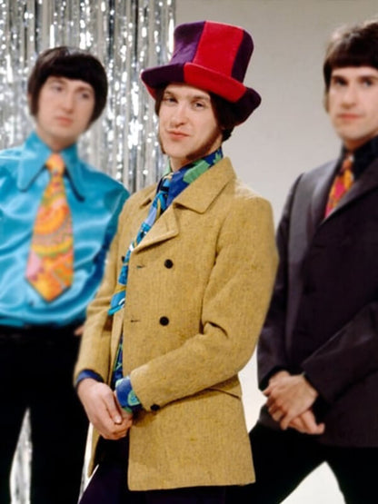 Dave Davies The Kinks Beige Wool Peacoat