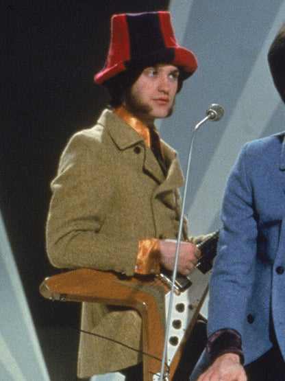 Dave Davies The Kinks Beige Wool Peacoat