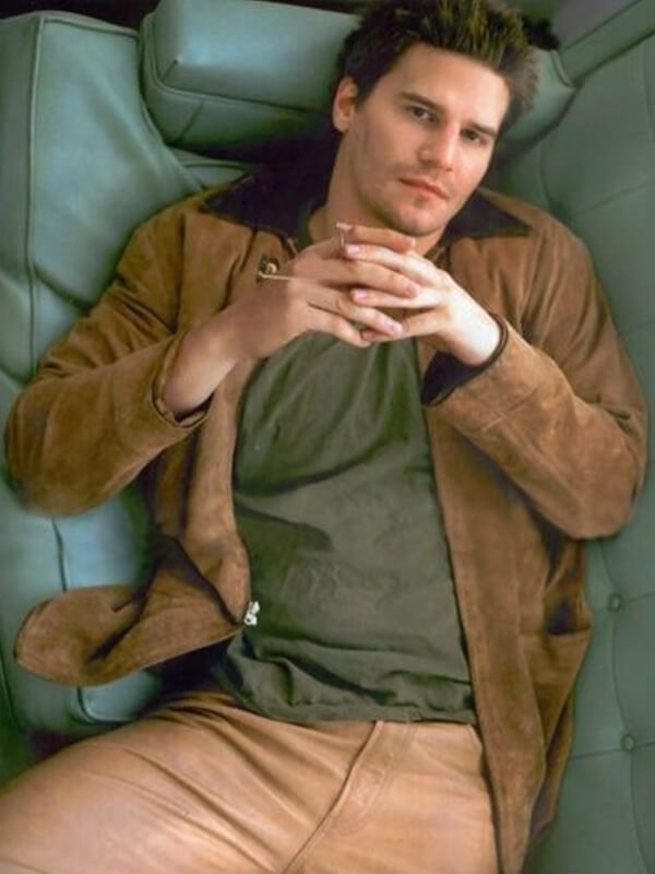 David Boreanaz Angel Brown Suede Jacket