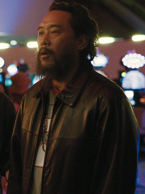 David Choe Beef S01 Isaac Cho Black Leather Jacket
