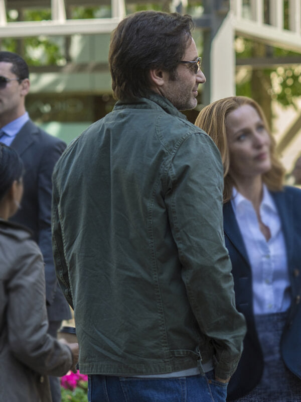David Duchovny The X-Files Fox Mulder Cotton Jacket