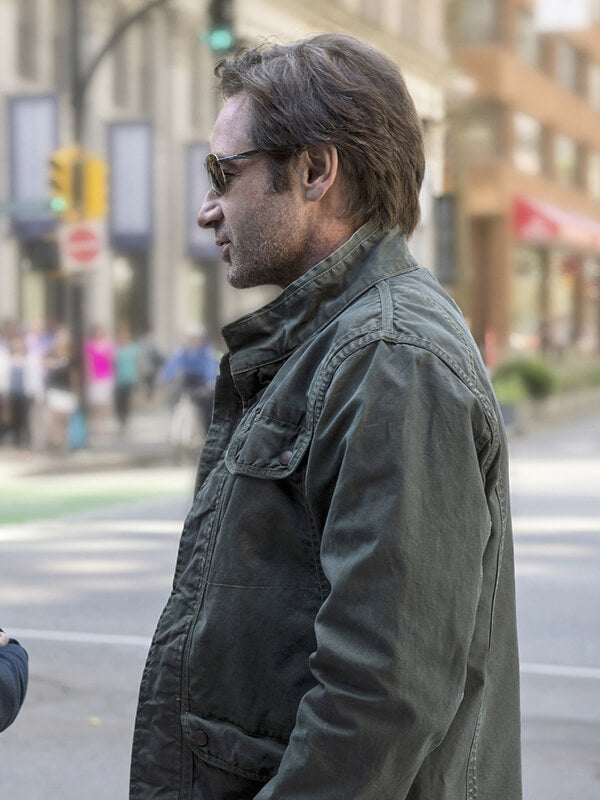 David Duchovny The X-Files Fox Mulder Cotton Jacket
