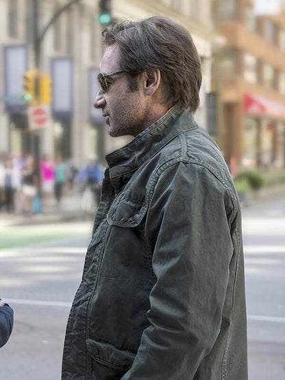 David Duchovny The X-Files Fox Mulder Cotton Jacket