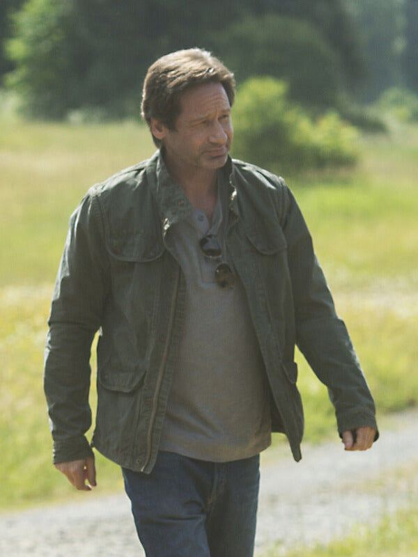 David Duchovny The X-Files Fox Mulder Cotton Jacket