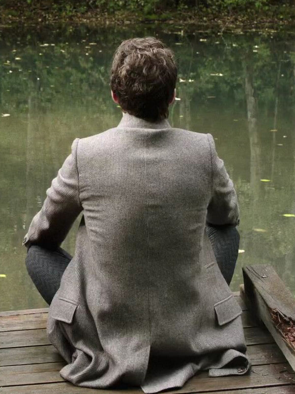 David Haller Legion S01 Gray Wool Coat