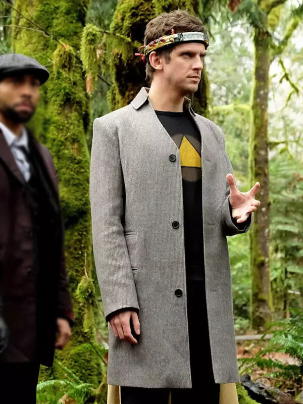 David Haller Legion S01 Gray Wool Coat