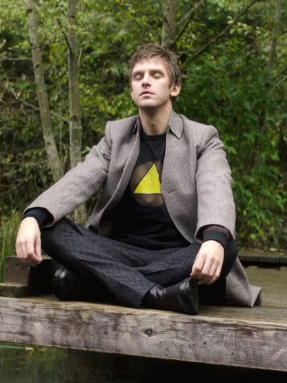 David Haller Legion S01 Gray Wool Coat