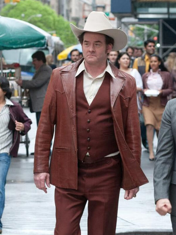 David Koechner Anchorman 2 Champ Kind Leather Jacket