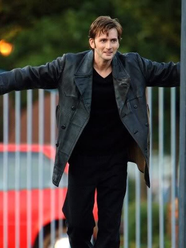 David Tenant Doctor Who The Doctor Leather Coat
