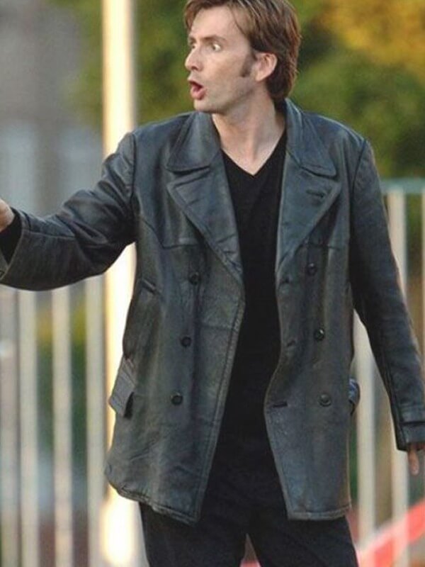 David Tenant Doctor Who The Doctor Leather Coat