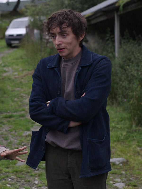 Davis McCardle Black Mirror S06 Blue Corduroy Jacket