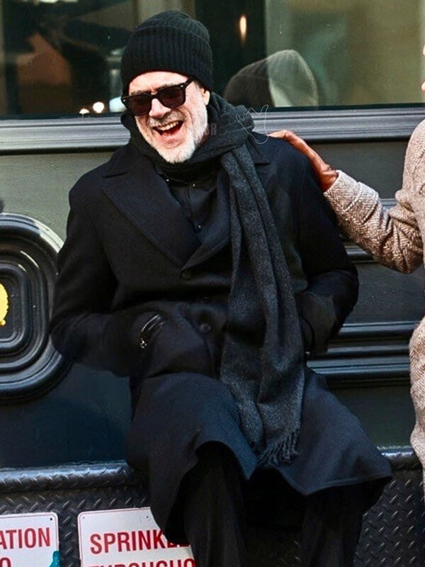 Dead City 2026 Jeffrey Dean Morgan Wool Coat