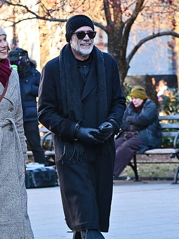 Dead City 2026 Jeffrey Dean Morgan Wool Coat