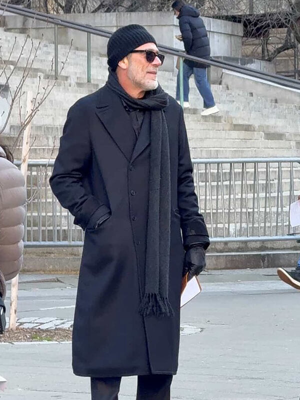 Dead City 2026 Jeffrey Dean Morgan Wool Coat