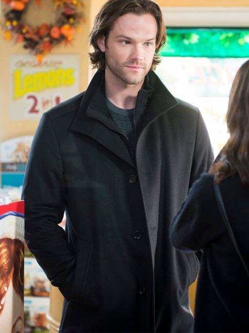 Dean Forester Gilmore Girls Black Wool Coat