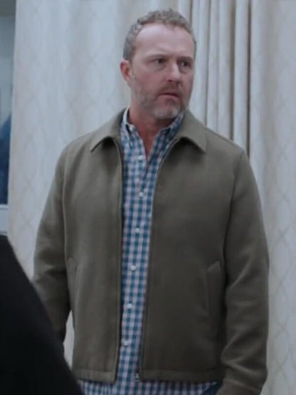 Devon Gummersall The Pitt 2025 Larry Edwards Wool Jacket