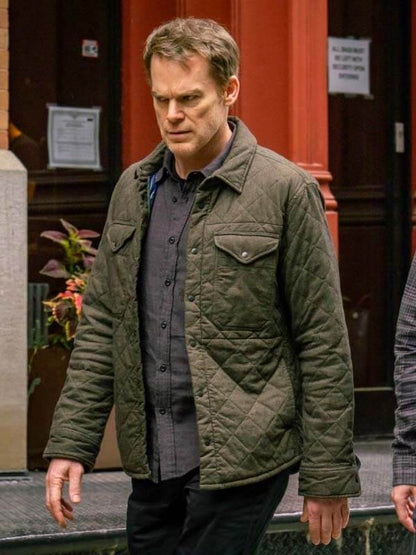 Dexter Resurrection S02 Michael C. Hall Gray Jacket