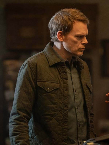 Dexter Resurrection S02 Michael C. Hall Gray Jacket