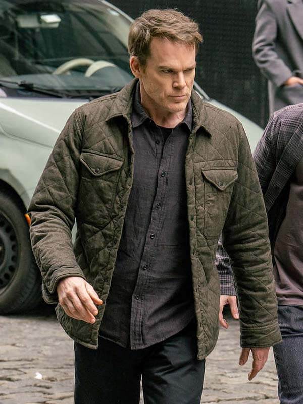 Dexter Resurrection S02 Michael C. Hall Gray Jacket