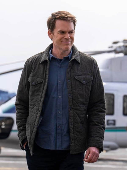Dexter Resurrection S02 Michael C. Hall Gray Jacket