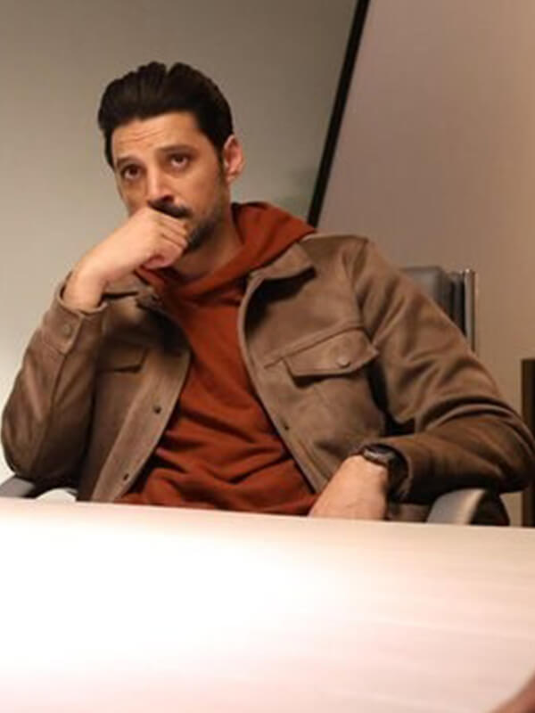 Dhan Rana Found S02 Karan Oberoi Suede Jacket