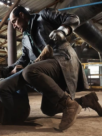 Diablo 2025 Marko Zaror Black Leather Coat