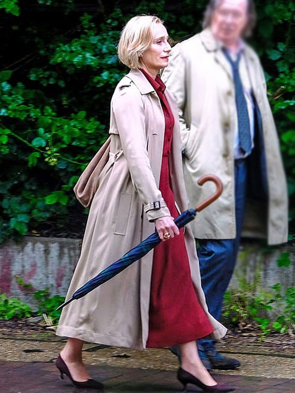 Diana Taverner Slow Horses S03 Beige Coat