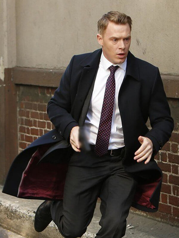 Donald Ressler The Blacklist S01 Black Wool Coat