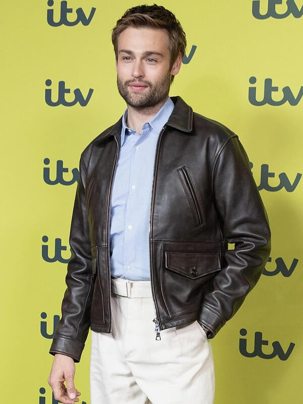 Douglas Booth The Blame 2026 Leather Jacket