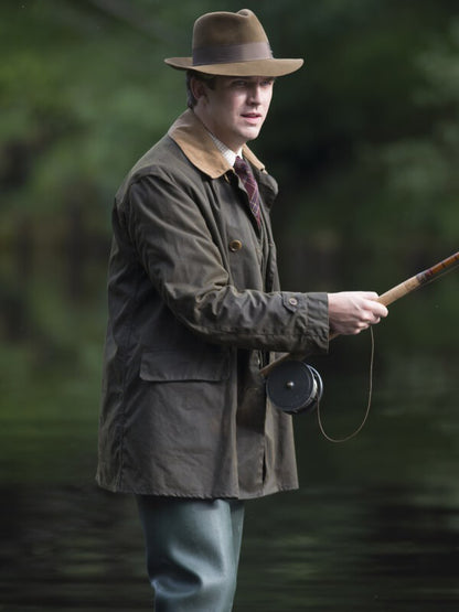 Downton Abbey S03 Matthew Crawley Cotton Jacket