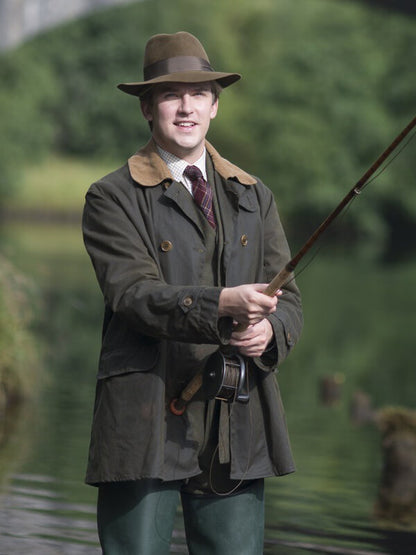 Downton Abbey S03 Matthew Crawley Cotton Jacket