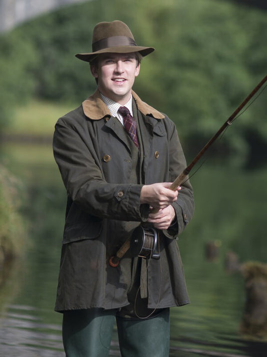 Downton Abbey S03 Matthew Crawley Cotton Jacket