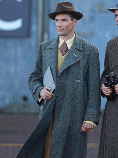 Dudley Clarke Fortitude 2026 Gray Wool Coat