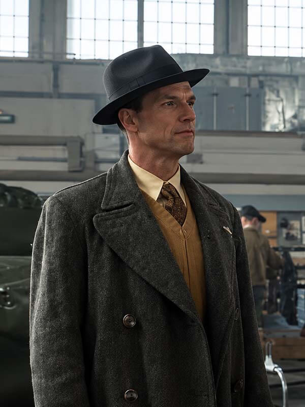 Dudley Clarke Fortitude 2026 Gray Wool Coat