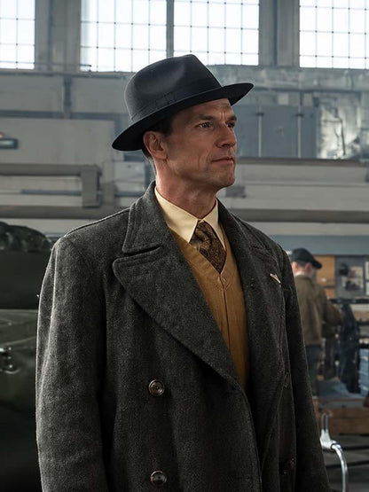 Dudley Clarke Fortitude 2026 Gray Wool Coat