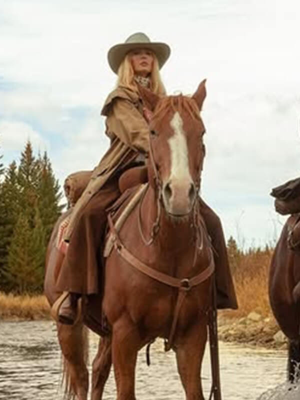 Dutton Ranch 2026 Beth Dutton Brown Coat