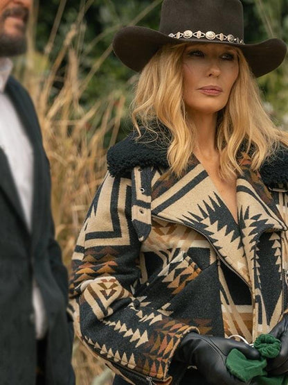 Dutton Ranch S01 Beth Dutton Wool Jacket