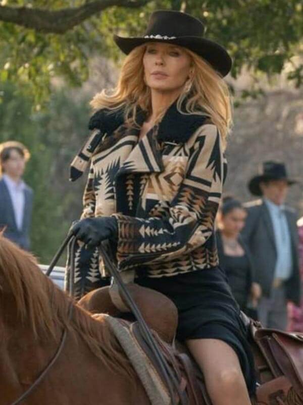 Dutton Ranch S01 Beth Dutton Wool Jacket