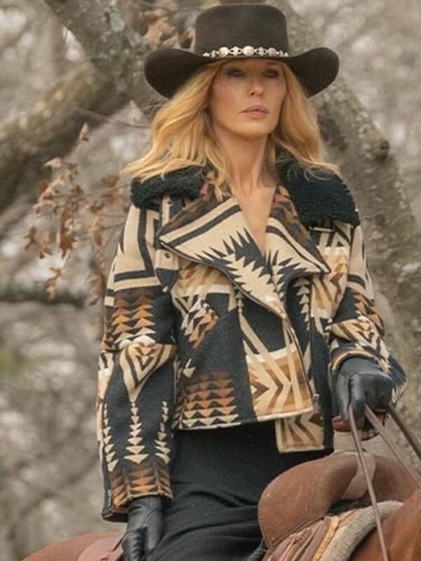 Dutton Ranch S01 Beth Dutton Wool Jacket