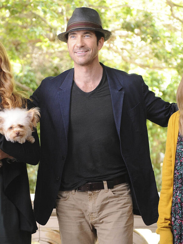 Dylan McDermott American Horror Story Navy Blazer