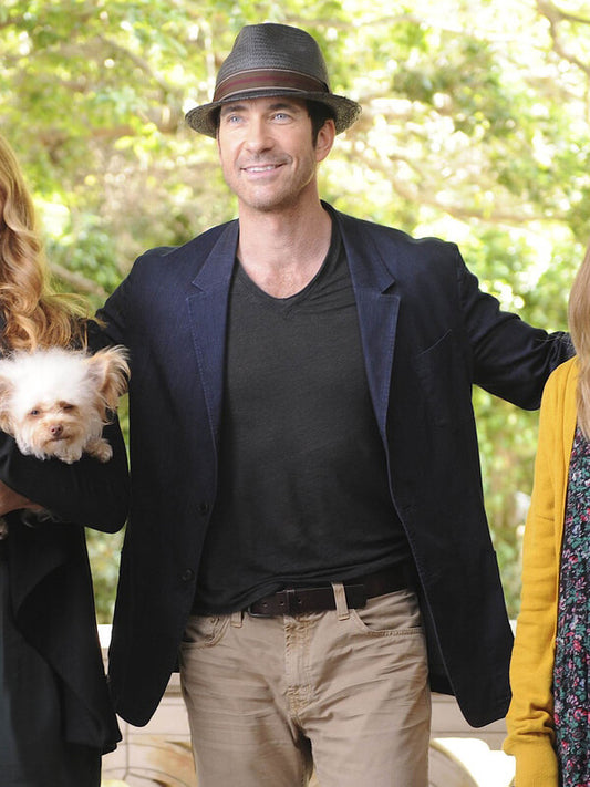 Dylan McDermott American Horror Story Navy Blazer
