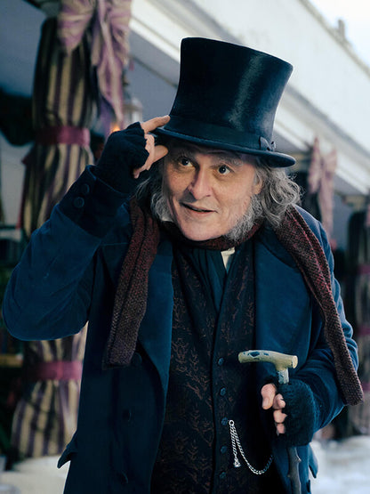 Ebenezer A Christmas Carol 2026 Johnny Deep Wool Coat