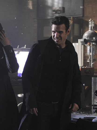 Eddie McClintock Warehouse 13 S01 Black Coat