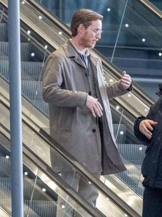 Eddie Redmayne Panic Carefully 2026 Cotton Coat