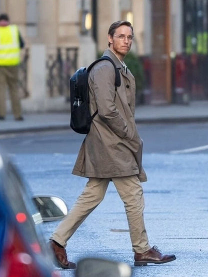 Eddie Redmayne Panic Carefully 2026 Cotton Coat