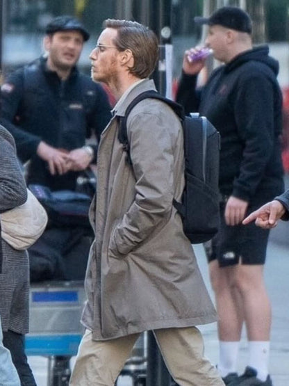 Eddie Redmayne Panic Carefully 2026 Cotton Coat