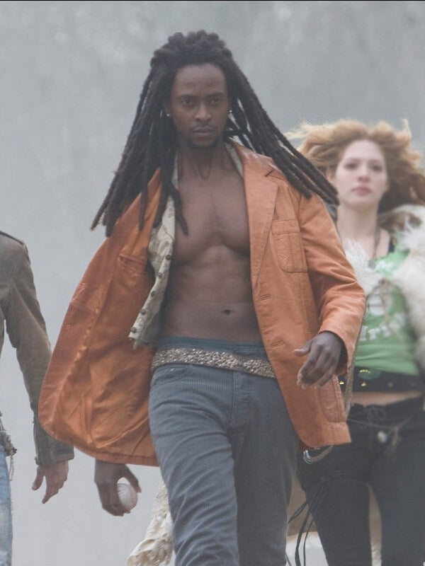 Edi Gathegi Twilight Laurent Orange Leather Jacket