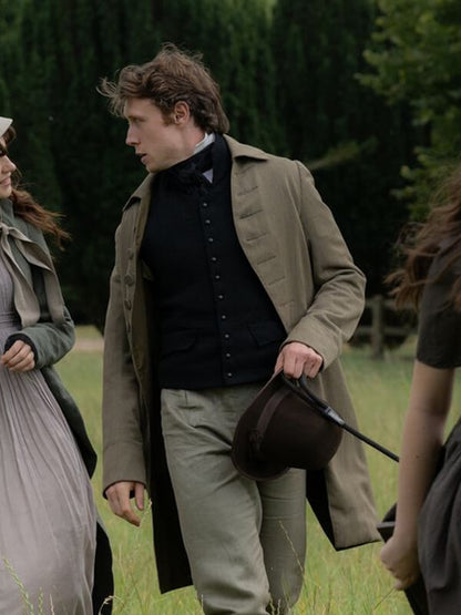 Edward Ferrars Sense and Sensibility 2026 Wool Coat