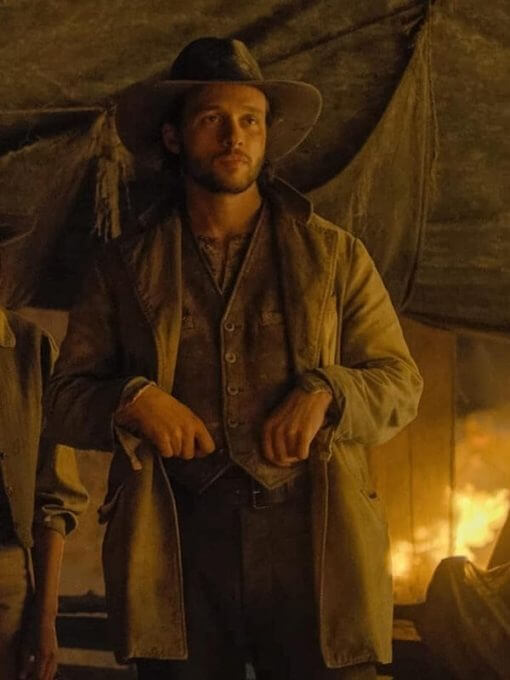 Elias Teller The Abandons S01 Nick Robinson Cotton Coat