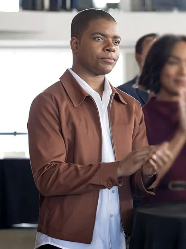 Elijah M. Cooper 9-1-1 S09 Harry Grant Cotton Jacket